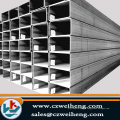 MS galvanizado tubo de acero cuadrado 100 x 100